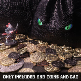 Dragon-scale PU leather bag from Byhoo offers durable, tactile coin storage.