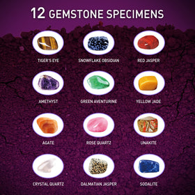 Byncceh Gamerside Gem Cards describe each gemstone after digging
