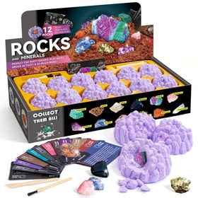 Byncceh Gamerside mineral mining kit cover engages curious kids with hands-on exploration.