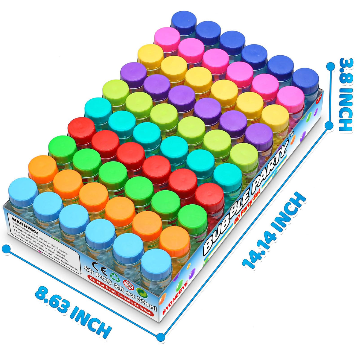 BYONEBYE display box setup makes party favors easy to grab and share