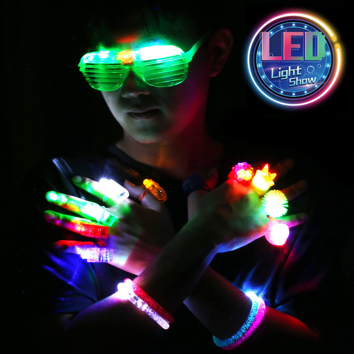BYONEBYE party favors set ready for sharing glow at events