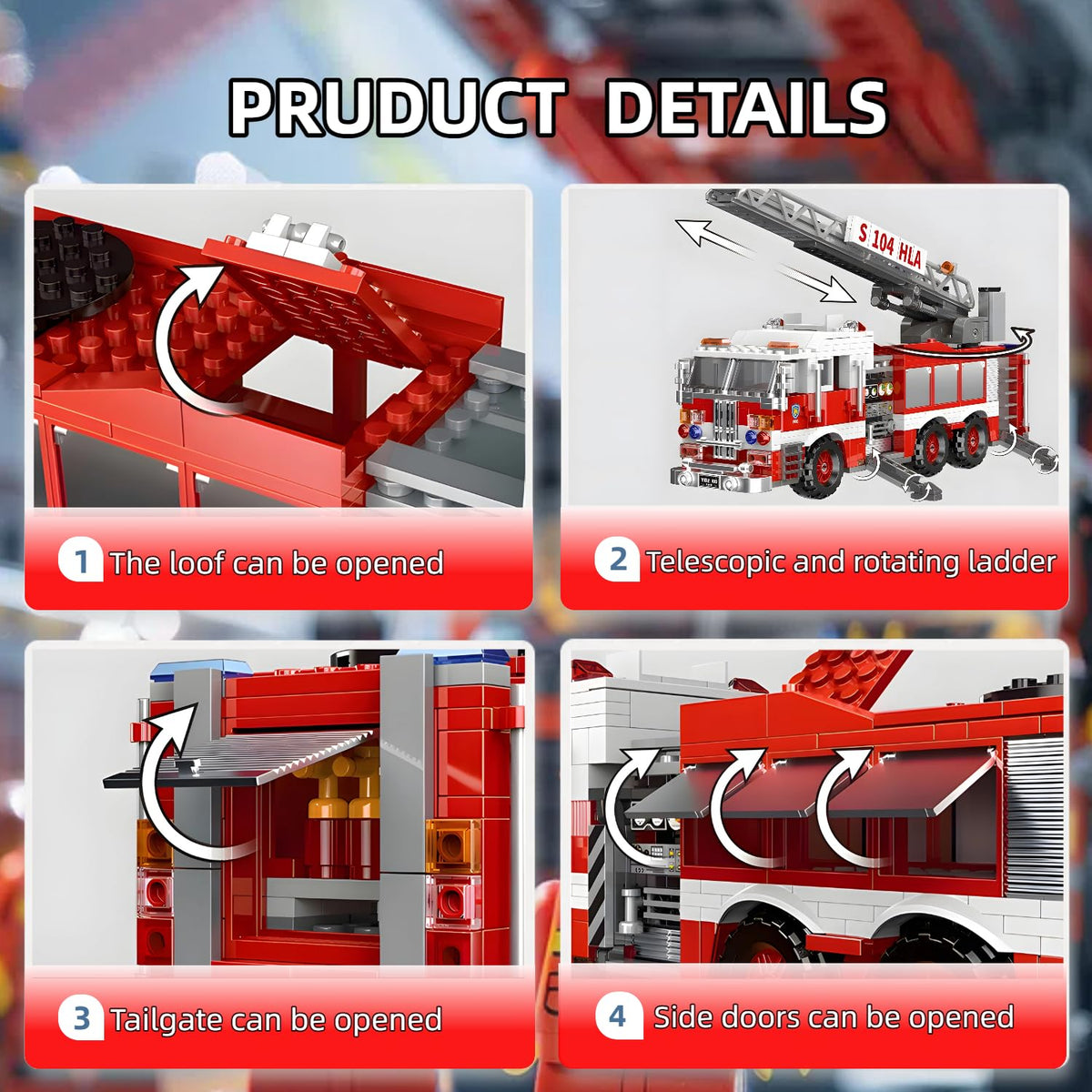 BYWBRICKIFY 720-piece brick set fuels creativity and logical thinking.