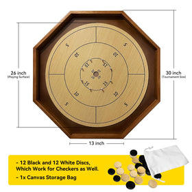 BZnota latex-covered pegs emphasize responsive bounce for dynamic rounds.