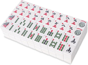 C&H Solutions Western-style Mahjong tiles—durable melamine for long-lasting play