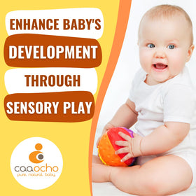 caaocho sensory ball 4-inch fits small hands for grasping and motor skills