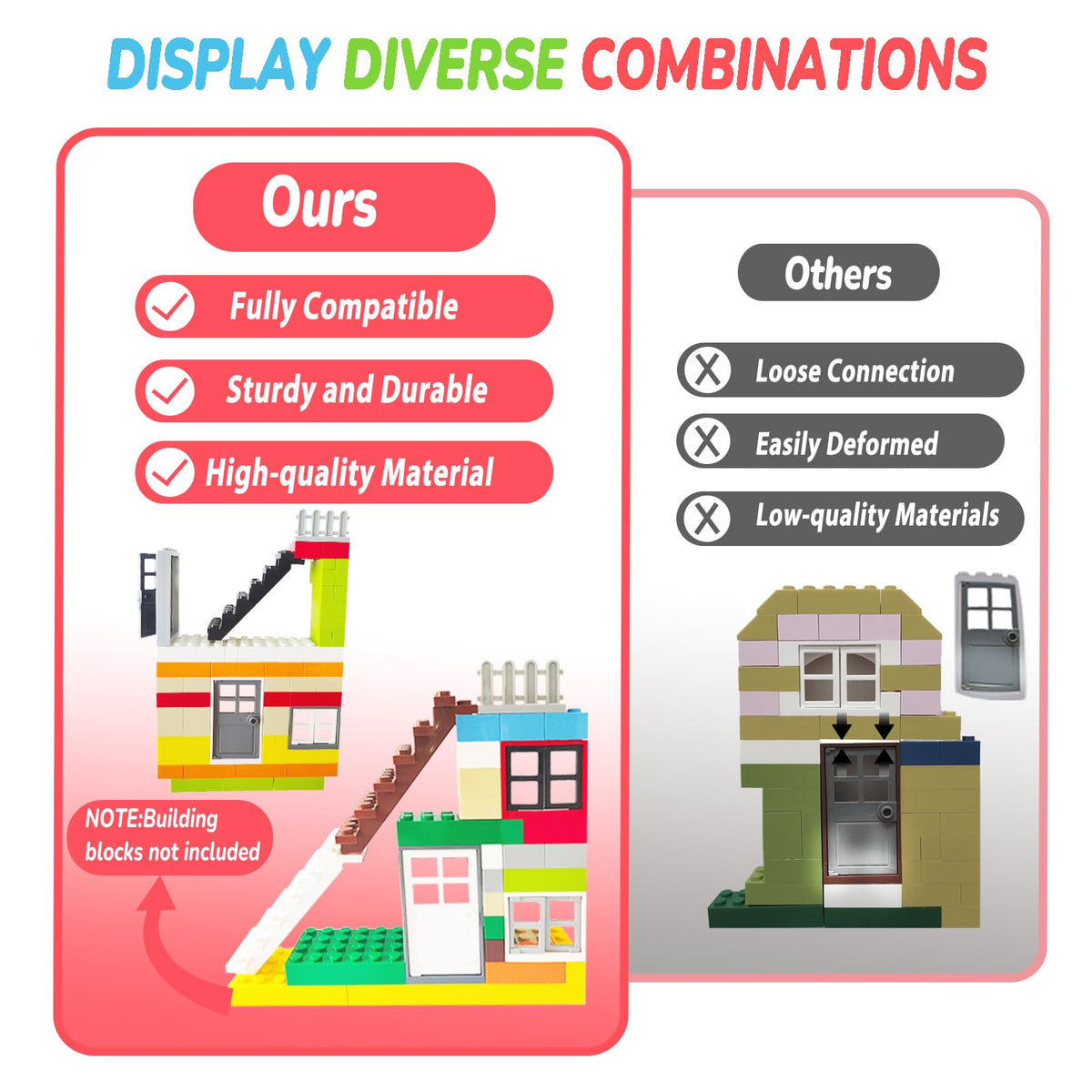 Cabeeskii bulk pieces for scalable projects from houses to towns.