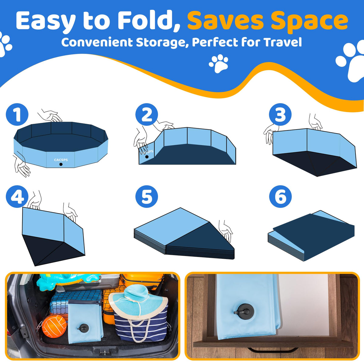 CACSPS range of sizes to fit small to large dogs and kids