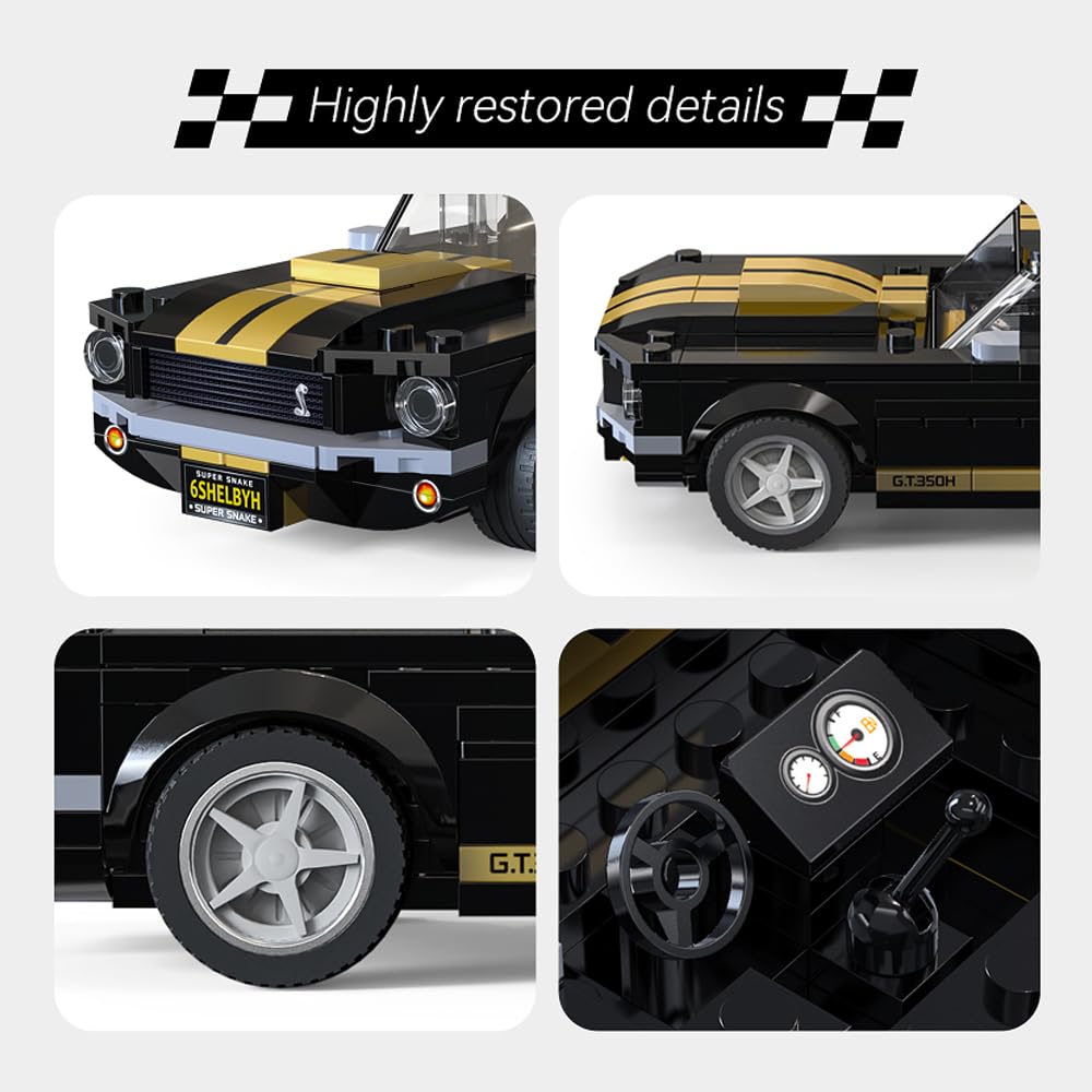 CaDA Shelby GT350H Mustang limited-edition look with distinctive license plate.