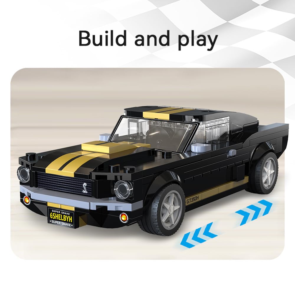 CaDA Shelby GT350H Mustang logo details boost authenticity and collectability.