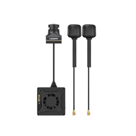 CADDXFPV Walksnail Avatar GT kit with dual antennas boosts signal stability for FPV racing.