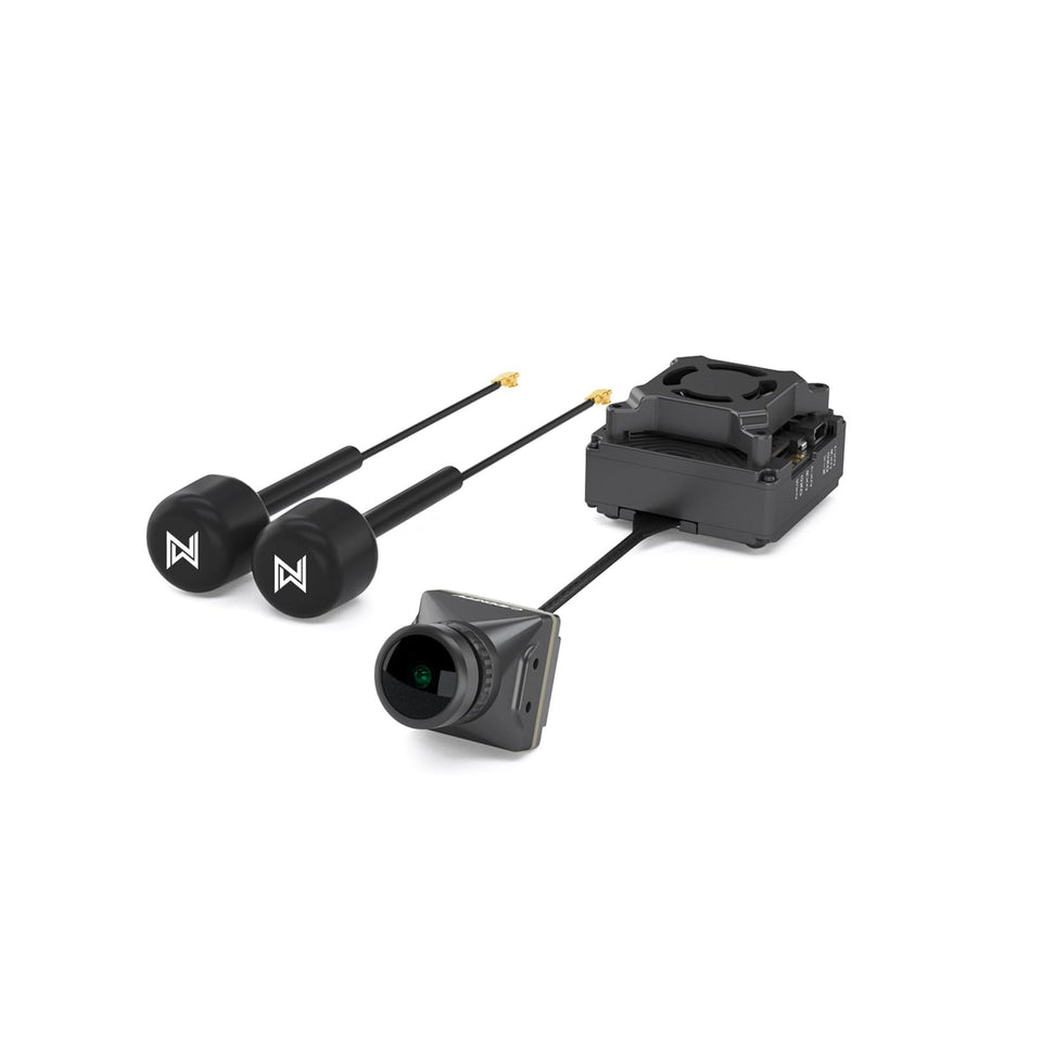 CADDXFPV Walksnail Avatar GT air unit Pro front view for precise long-range FPV transmission.