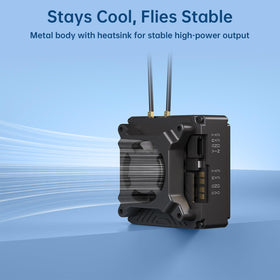 CADDXFPV Avatar GT air unit Pro reinforced cooling heatsink supports extended flights.