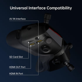 CADDXFPV Walksnail Avatar HD Goggles X IPD and diopter adjustment features