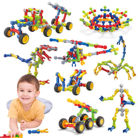 Caferria Kids Building Kit 110 pieces for creative construction play.