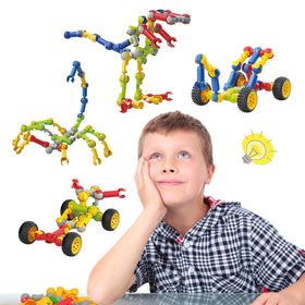 Caferria learning-through-play setup to boost imagination and problem solving.