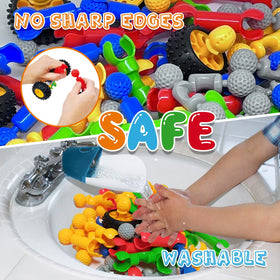 Caferria kid friendly STEM toy suitable for solo or group play