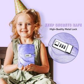 CAGIE diary code lock setting shows customizable security for private notes.
