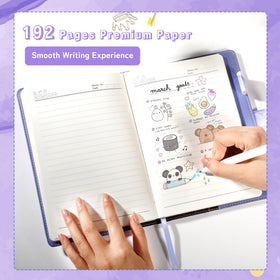 CAGIE refillable inner core emphasizes long-lasting use and easy page refresh.