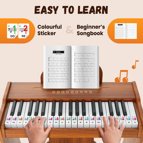 CAHAYA color note stickers help kids learn pitches and routines