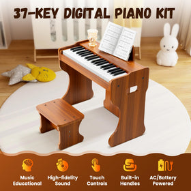 CAHAYA touch-sensitive keys demonstrate an authentic playing feel for beginners