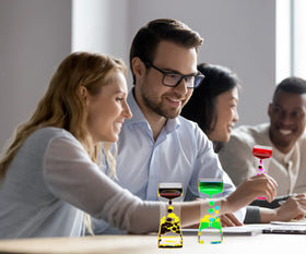CAILINK liquid motion bubbler timer highlighting stress relief through motion