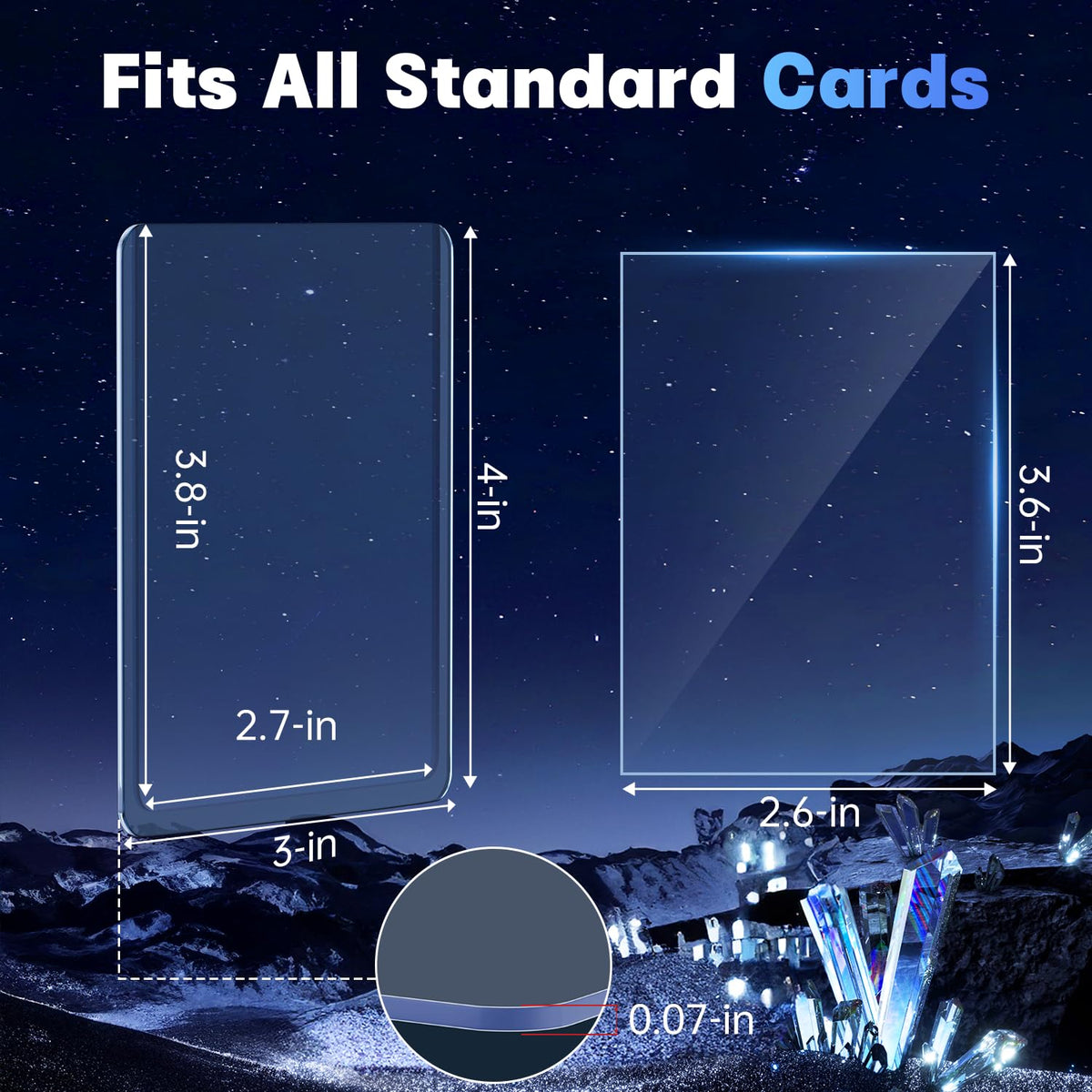CAKKAGAMA hard sleeve demonstrating rigid protection for valuable cards