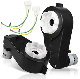 CAKULA 12V ride-on upgrade motor gearbox two-pack for quick, tool-free replacement