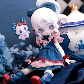 CALEMBOU Lulu Elf 8-inch blind box packaging hinting surprise.