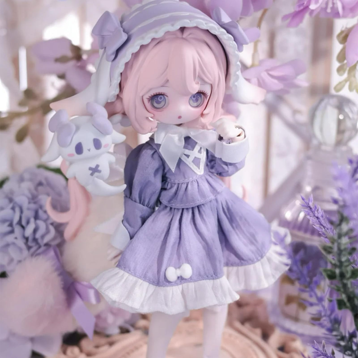 CALEMBOU Lulu Elf 8-inch display-ready collectible for shelves.