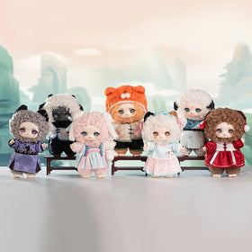 CALEMBOU collectible doll display enriches shelf charm and conversation starters