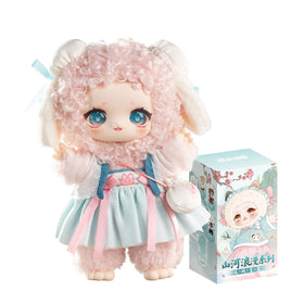 CALEMBOU plush doll mountain scene for display and gifting