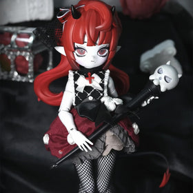 CALEMBOU Devil's Horns doll with intricate detailing for collectors.