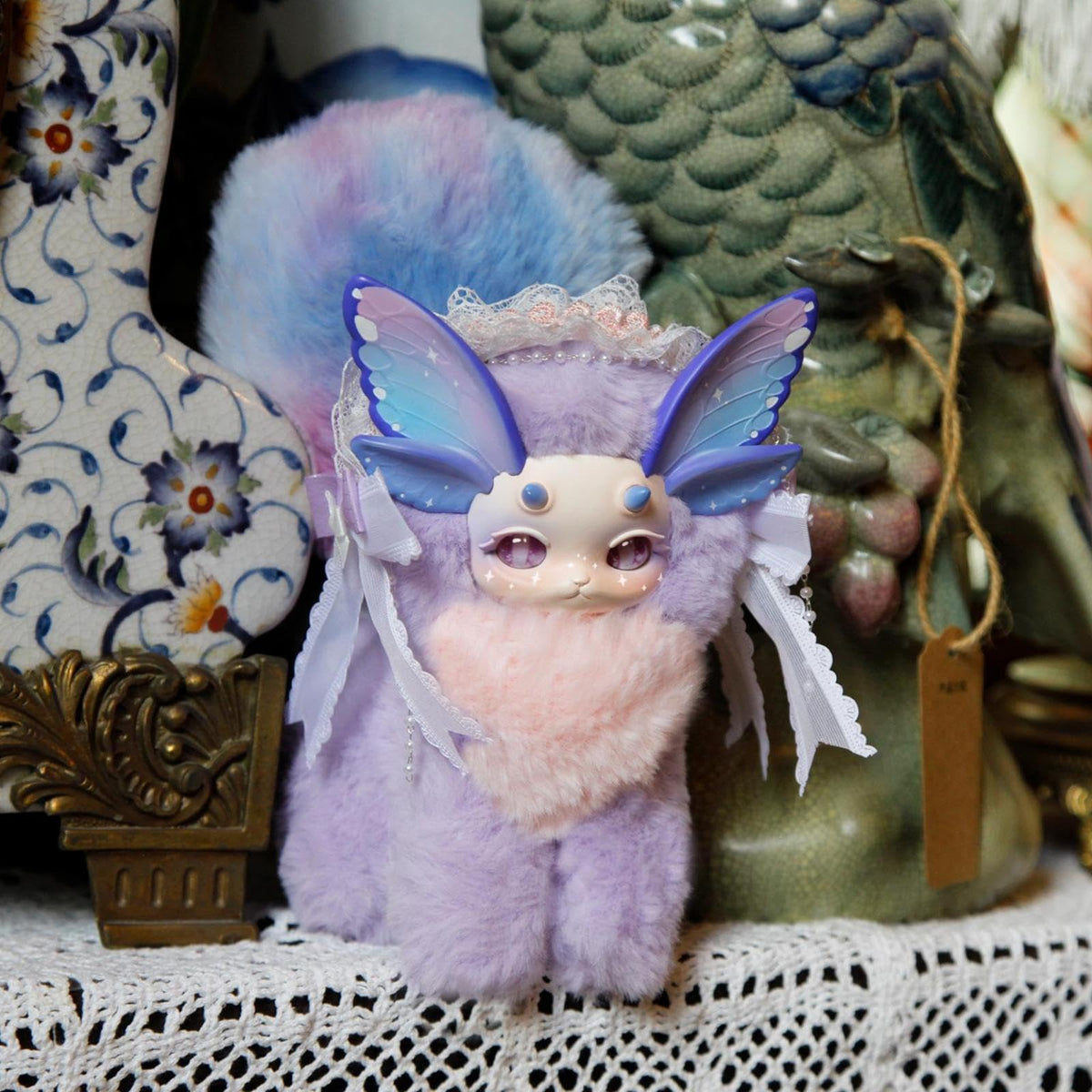 CALEMBOU kawaii soft anime plush face for fans and collectors.