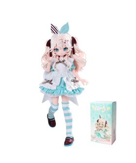 CALEMBOU Sugary Girls doll front view highlighting pastel outfit for display.