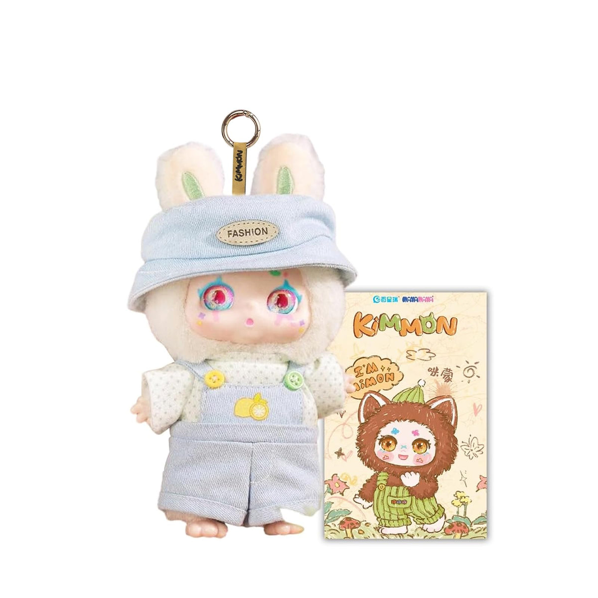 calembou kimmon mimon vinyl plush blind box, compact display piece with soft texture