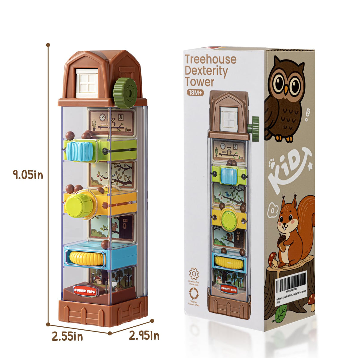 CalfQueen gift-ready educational toy supports birthdays and holidays.