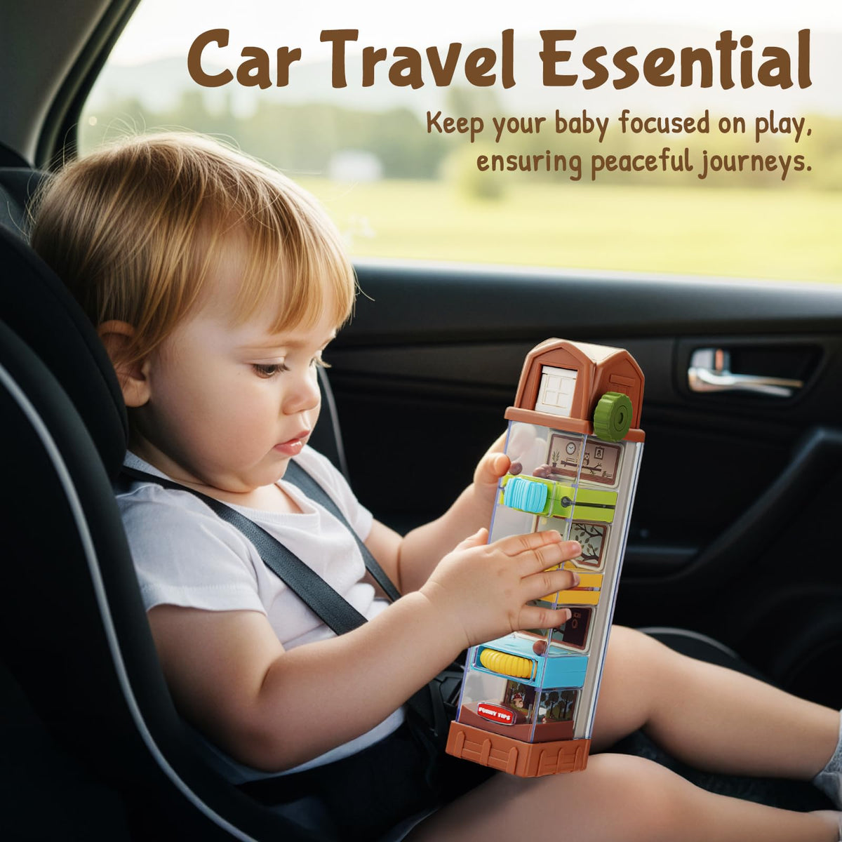 CalfQueen independent-learning toy invites curious toddlers to explore.