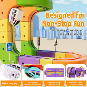 CalfQueen KlickRail 3D clip-fit cubes connect for modular, expandable layouts