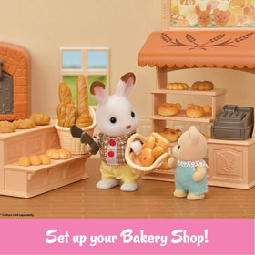 Calico Critters bake 20 bread varieties for village delight