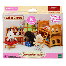 Calico Critters books and pens enhance storytelling and pretend play.