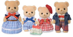 Calico Critters Biscuit Bear Family figures for imaginative play and display