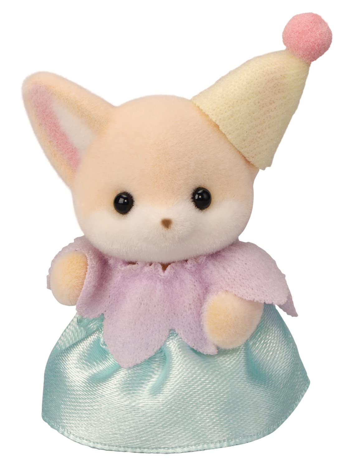 Calico Critters Floating Cloud Rainbow Train side view highlights portable play for kids