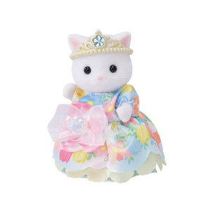 Calico Critters Flowering Princesses Set with Deer Cradle Baby for gentle play