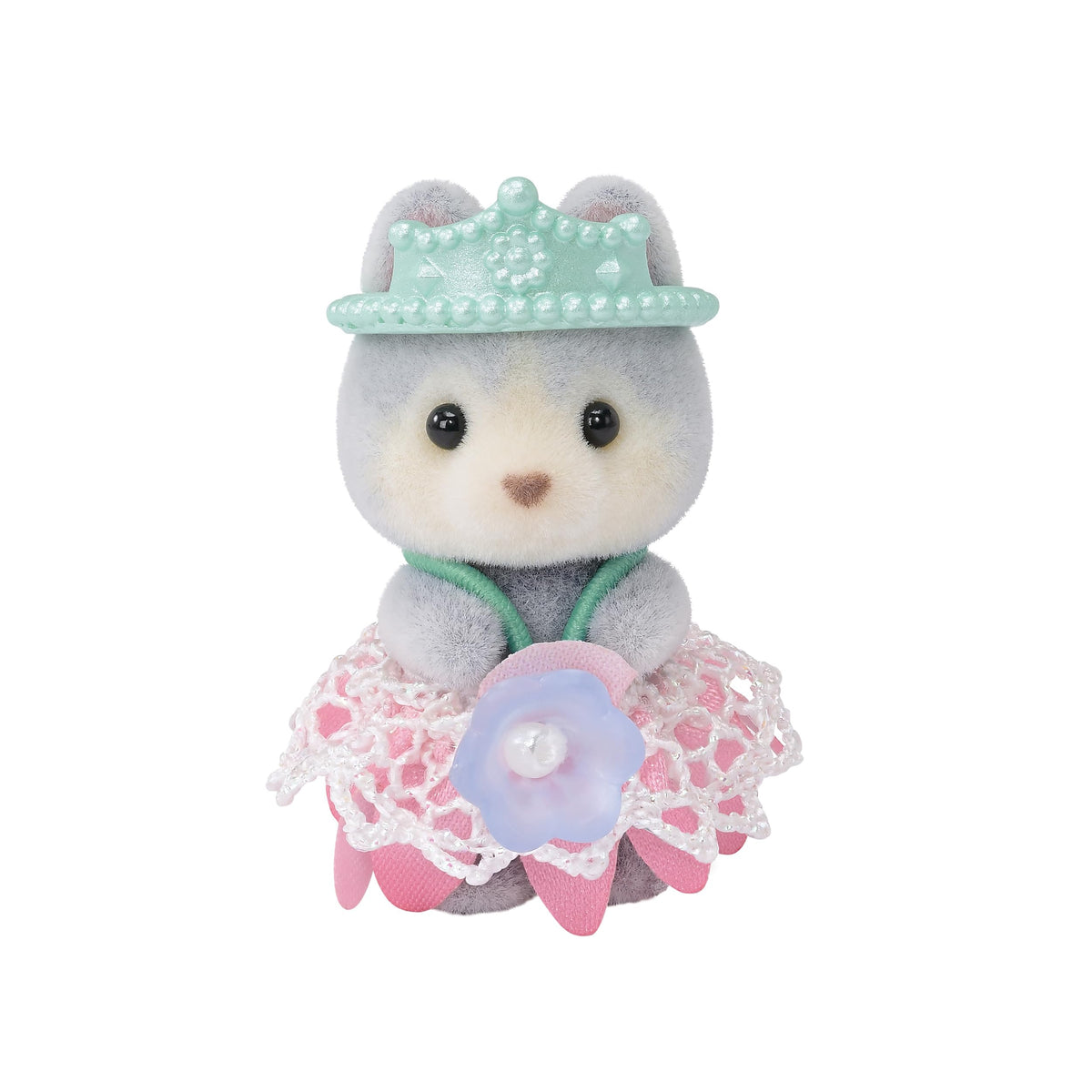 Removable outfits and flower accessories from Calico Critters Flowering Princesses Set