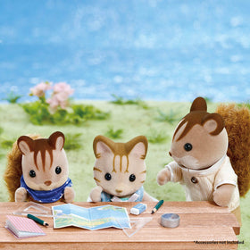 Calico Critters Hazelnut Chipmunk Brother Dominic ready for tree-climbing adventures.