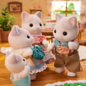 Calico Critters Latte Cat drinks accessory adds realistic tea-time props for play.