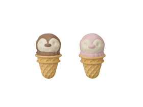 Calico Critters penguin family compact three-inch figures fit little hands.