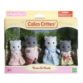 Calico Critters Persian Cat Sister Lyra figure inspires tinkering and musical pretend play.
