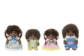 Calico Critters Pickleweeds Hedgehog Family figures poseable with jointed limbs for imaginative play