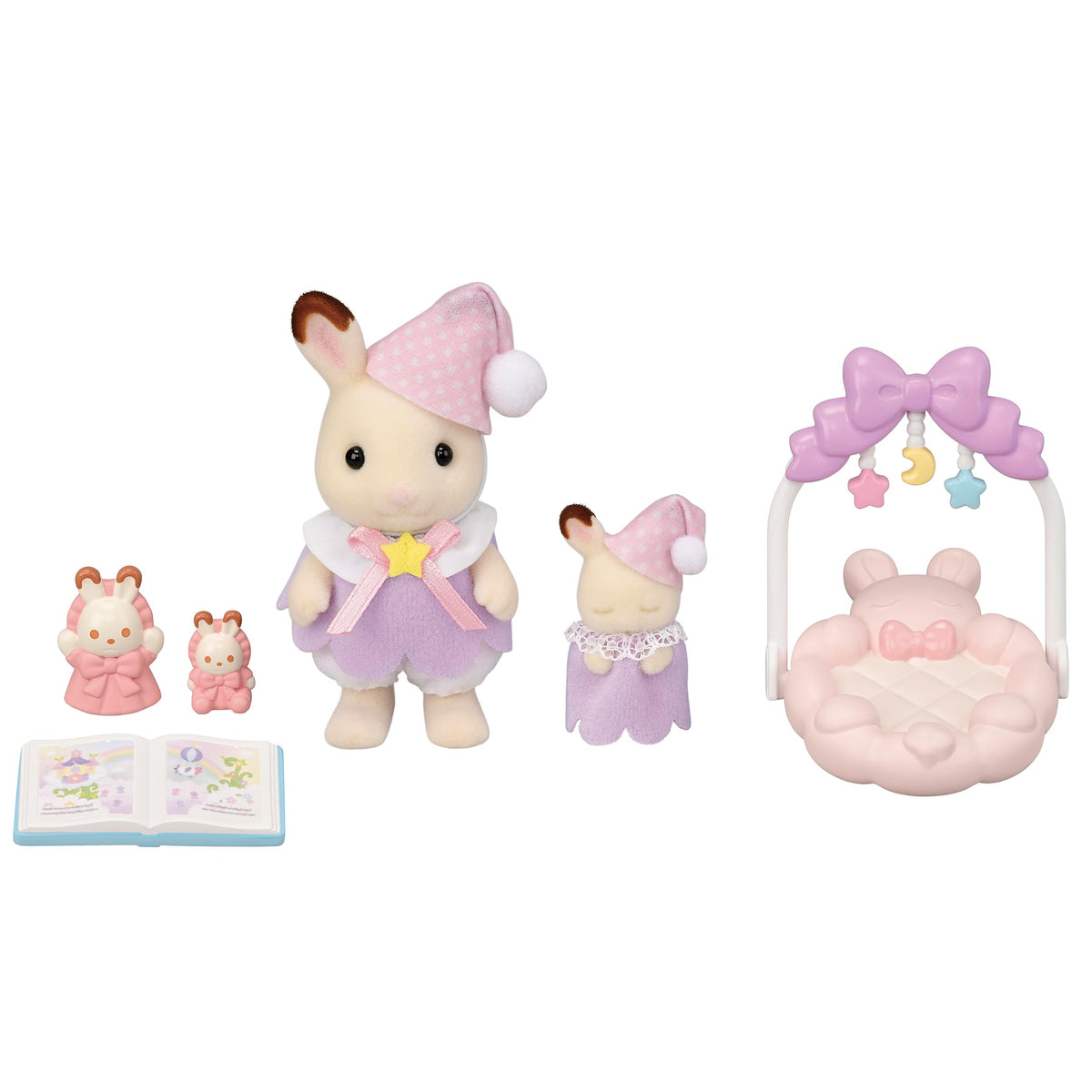 Calico Critters Sleepy Dream Siblings matching pajamas enhance bedtime storytelling and dress-up